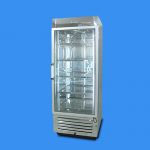 Refrigerador vertical para exhibición en puerta vidrio