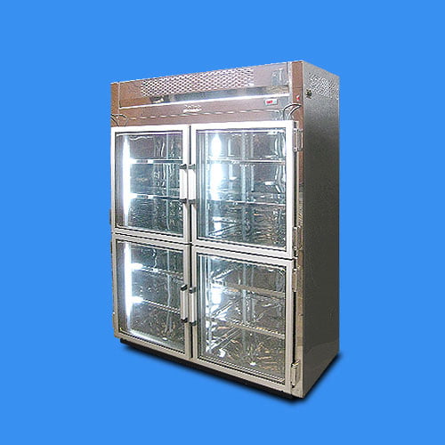 Refrigerador-vertical-4-puertas-en-vidrio-exhibicion